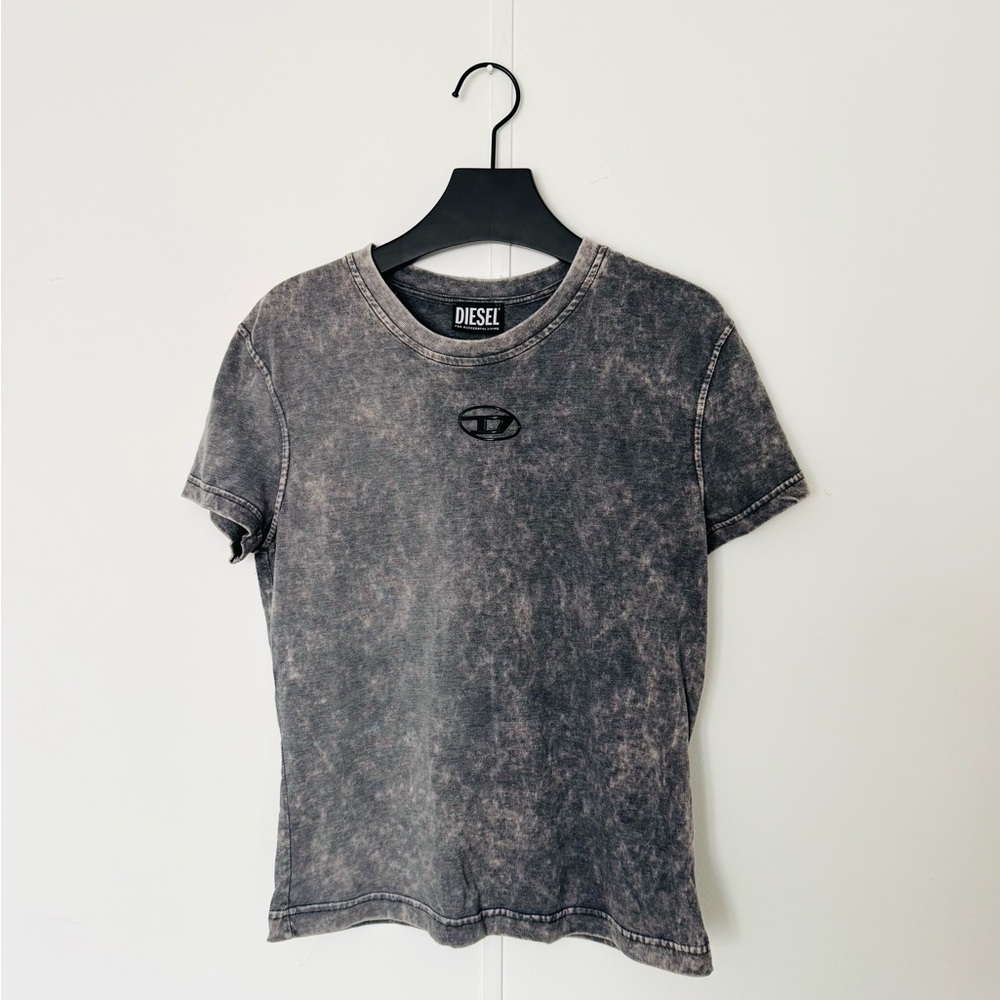 Diesel Women's Gray T-Shirt USED